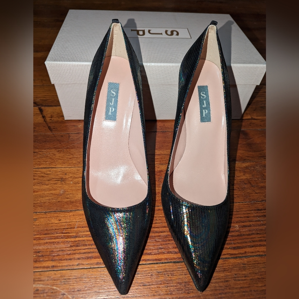Brand New in Box SJP by Sarah Jessica Parker Fawn Heels- Size 39